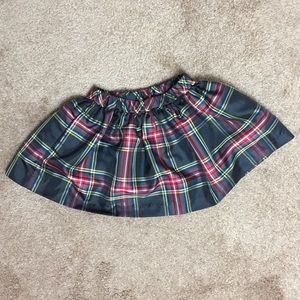 NWOT J Crew Crewcuts Plaid Holiday Skirt Party